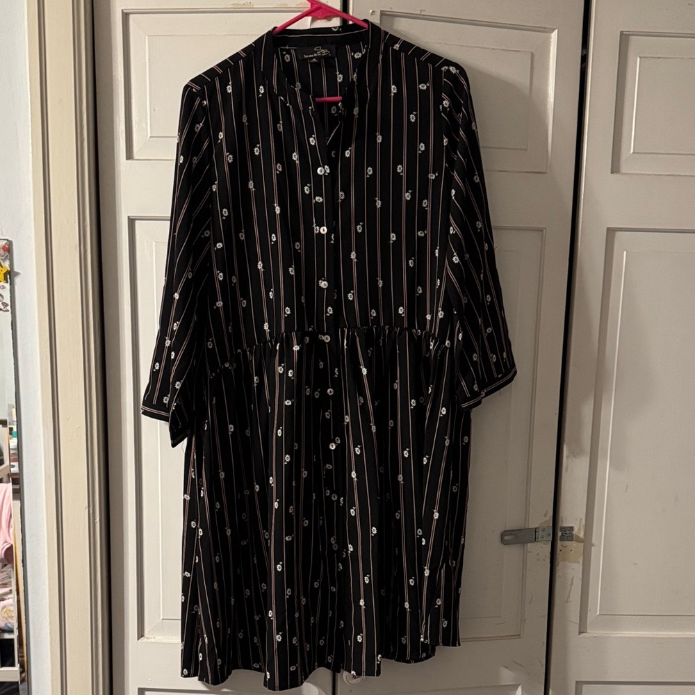 Floral Striped Dress